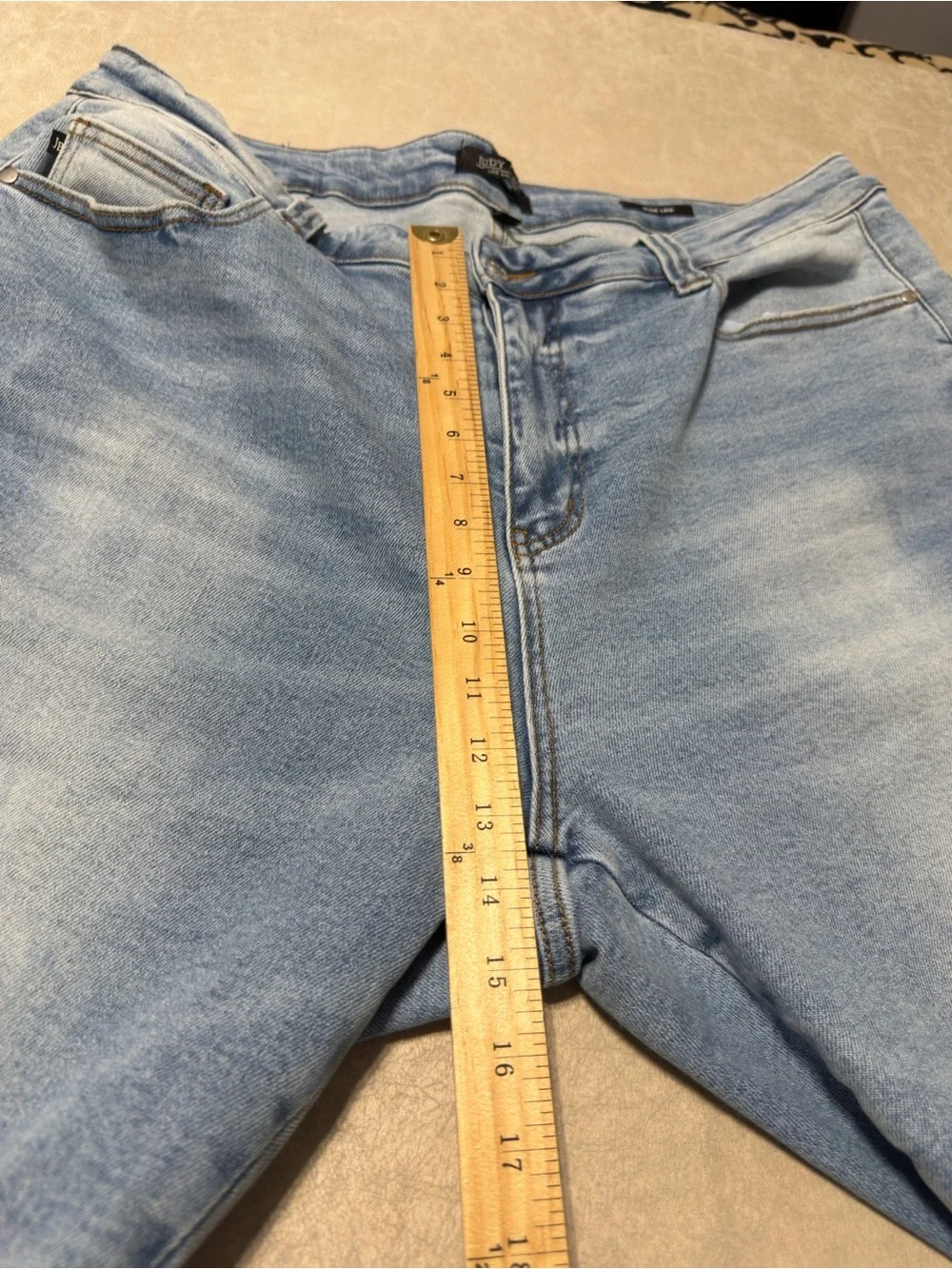 Judy Blue Wide Leg Cargo Jeans w/Stretch. Women's Size 22W